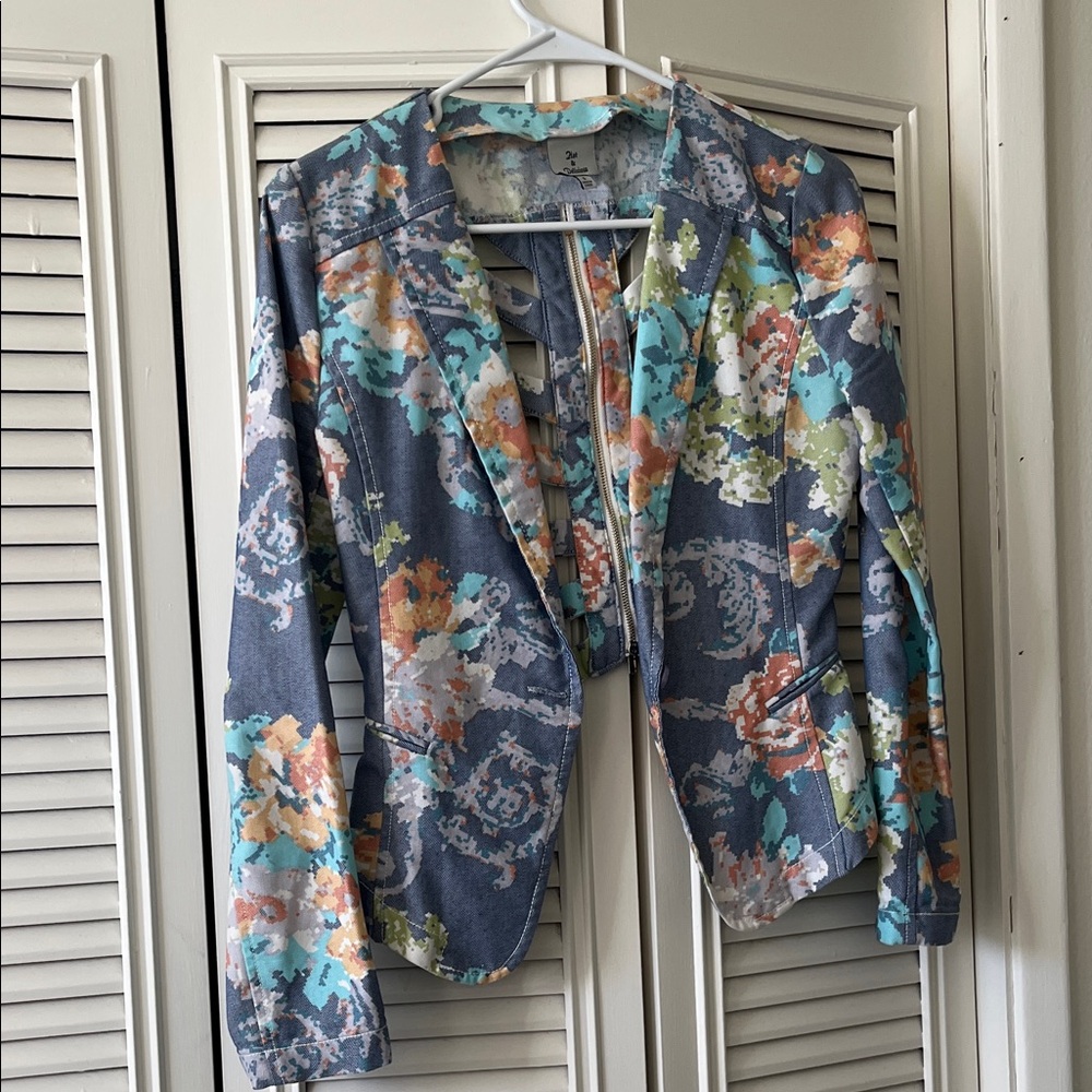 Floral Blazer